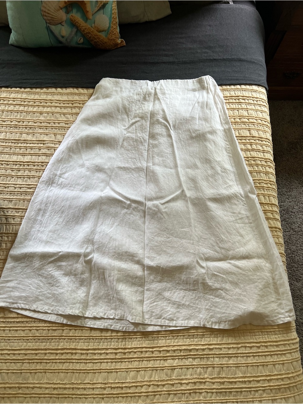 🪷Rachel Zoe 100% Linen w/ Cotton Underslip Maxi Skirt🪷